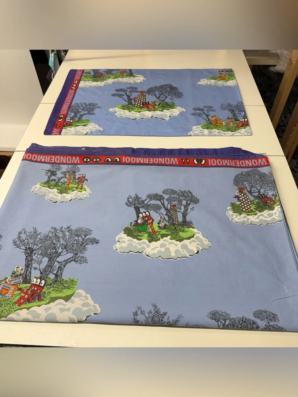 IKEA x Walter Van Beirendonck Glodande Twin Duvet, Pillowcase Limited Wondermooi